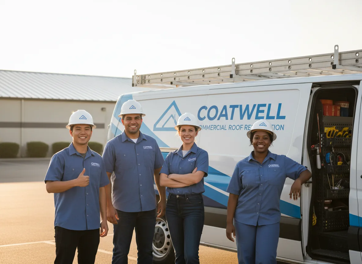 Commercial roof coating company in Cuba, KS